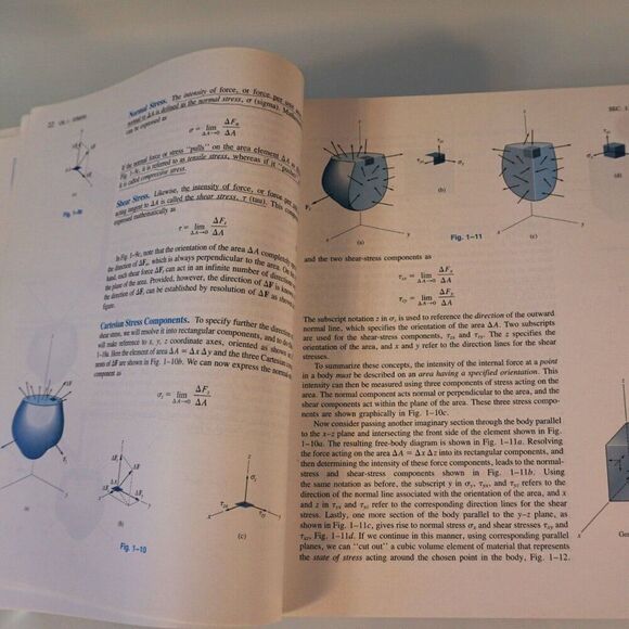 Mechanics of Materials by R.C. Hibbeler 1994 Harcover Book 2nd Edition - Picture 8 of 13